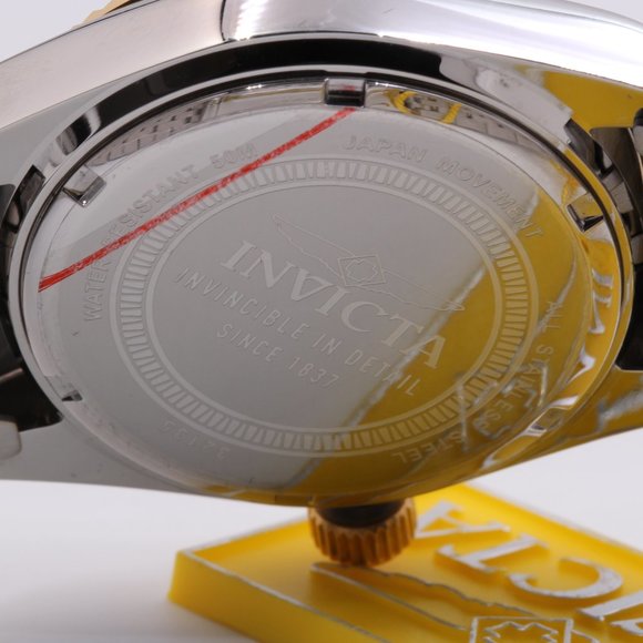 Invicta Women's Stainless Steel Gold Tone Watch - Picture 8 of 8